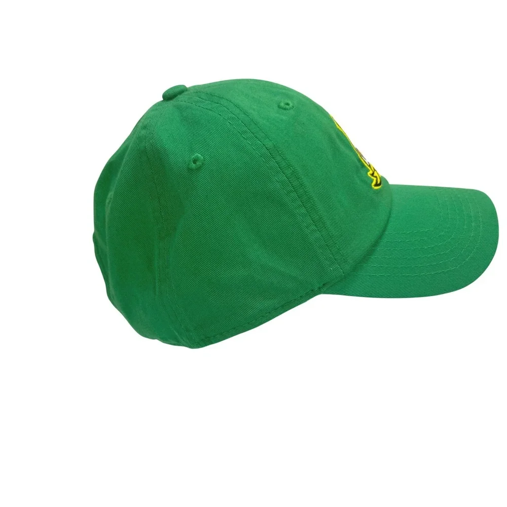 Oregon Ducks Hat OSFA Green Embroidered Mascot Adjustable Cap U of O Sporty NCAA